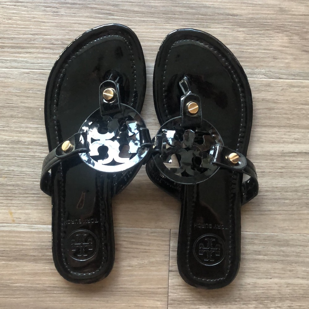 Tory Burch Miller Sandals Black